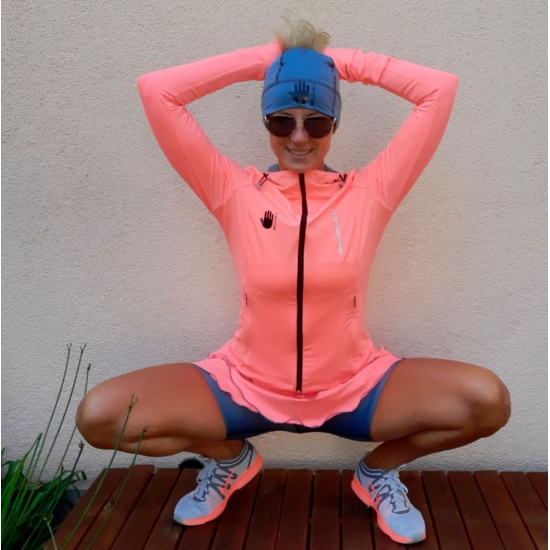Bluza do biegania High Performance CORAL