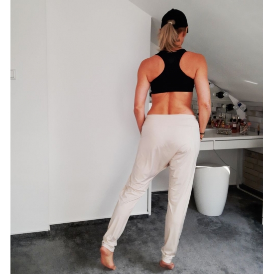 spodnie JOGA Sand