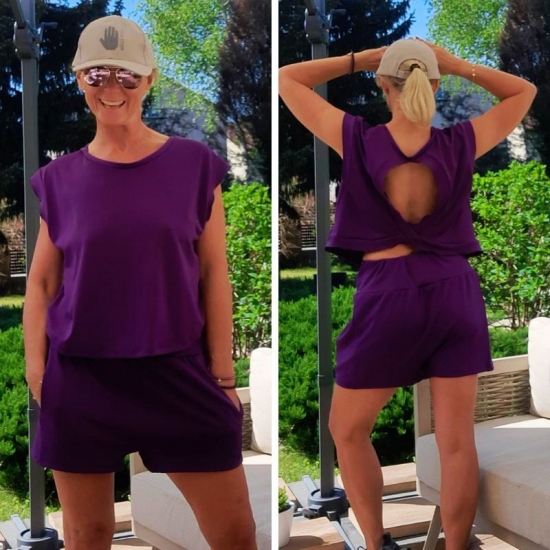 Szorty BUGGY purple