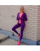 Bluza do biegania High Performance PURPLE