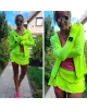 Bluza do biegania High Performance LEMON FLUO